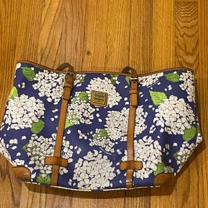 Dooney & Bourek large floral purse